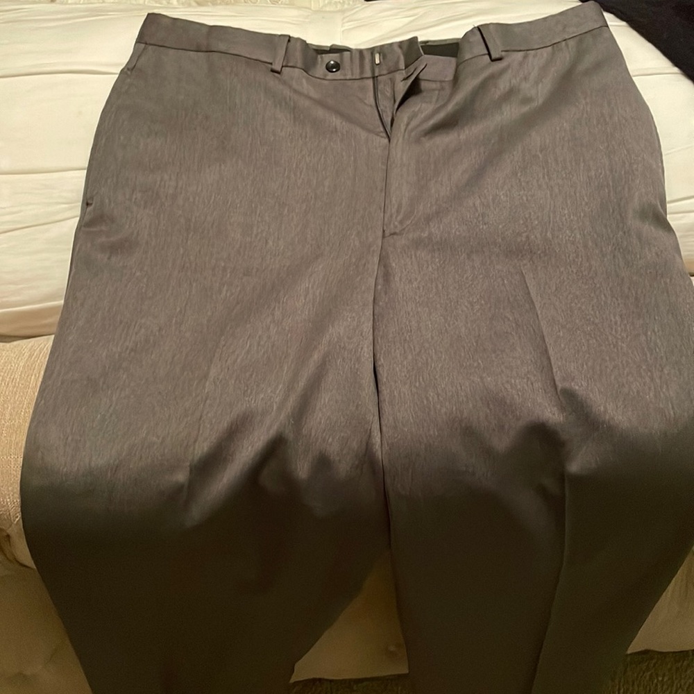 Dress gray slacks 34/32 Jos a bank gray